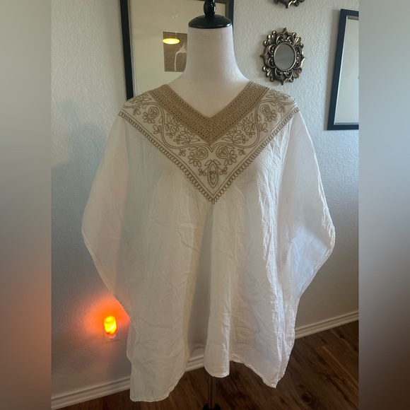 Chocol Raffine Robe Bohemian Top - Picture 1 of 5